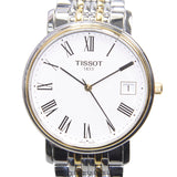  Shop Authentic Tissot T Classic Desire White Dial Two Tone Watch For Men - T52.2.481.13 - Luxxuri