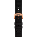 Tissot T Race Chronograph Black Dial Black Rubber Strap Watch For Men - T141.417.37.051.00