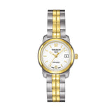  Shop Authentic Tissot T Classic PR100 White Dial Two Tone Steel Strap Watch For Women - T049.210.22.032.00 - Luxxuri