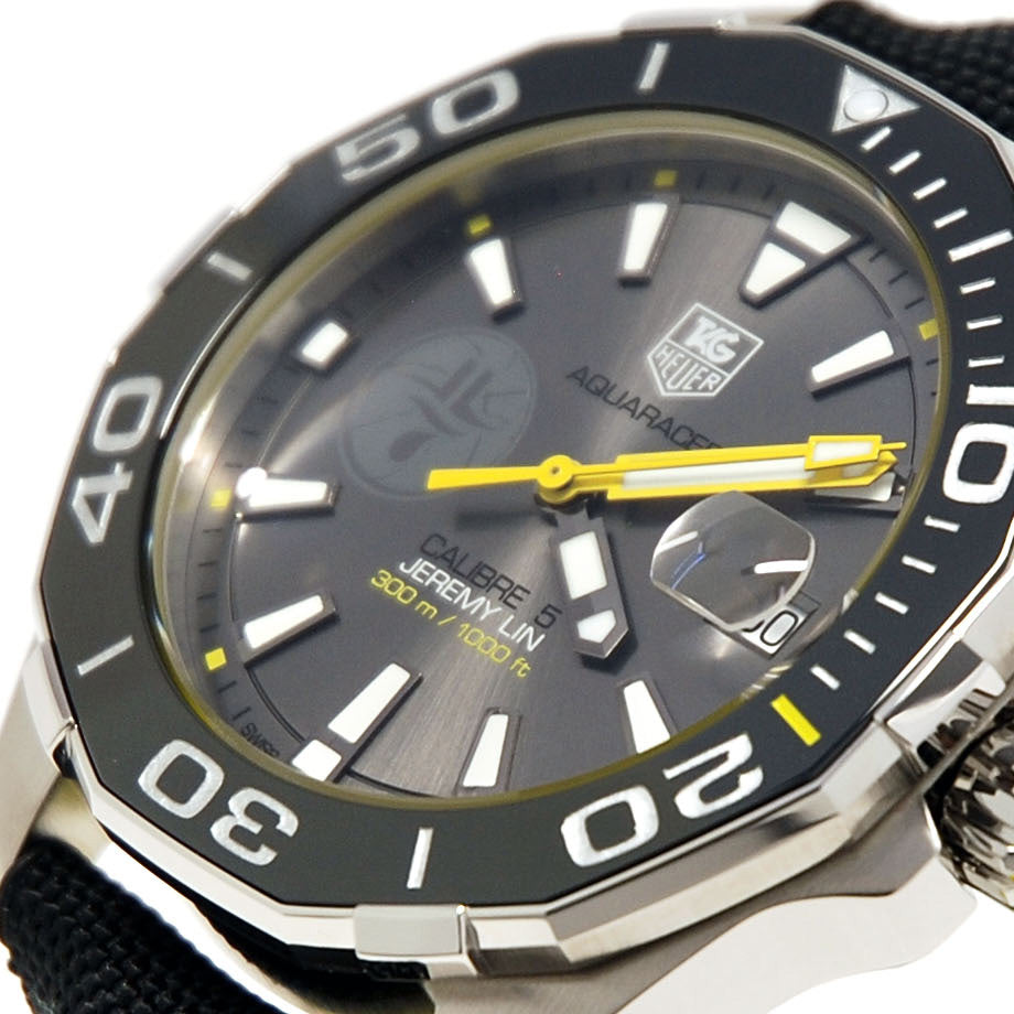  Shop Authentic Tag Heuer Aquaracer Grey Dial Watch for Men - WAY211F.FC6362 - Luxxuri