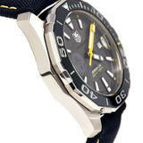  Shop Authentic Tag Heuer Aquaracer Jeremy Lin Special Edition Grey Dial Black Nylon Strap Watch for Men - WAY211F.FC6362 - Luxxuri