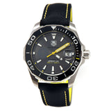  Shop Authentic Tag Heuer Aquaracer Jeremy Lin Special Edition Grey Dial Black Nylon Strap Watch for Men - WAY211F.FC6362 - Luxxuri