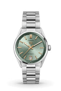  Shop Authentic Tag Heuer Carrera Date Automatic 18K Green Dial Silver Steel Strap Watch for Women - WBN2312.BA0001 - Luxxuri