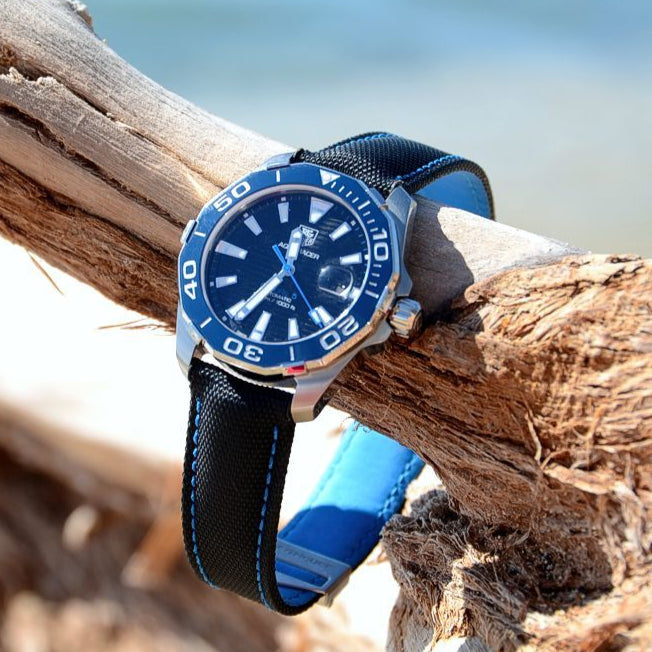  Shop Authentic Tag Heuer Aquaracer Blue Dial Watch for Men - WAY211B.FC6363 - Luxxuri