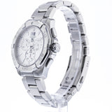  Shop Authentic Tag Heuer Aquaracer White Dial Silver Steel Strap Watch for Men - CAY1111.BA0927 - Luxxuri
