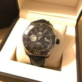  Shop Authentic Tag Heuer Aquaracer Calibre 5 Moon Black Dial Black Nylon Strap Watch for Men - WAY201J.FC6370 - Luxxuri
