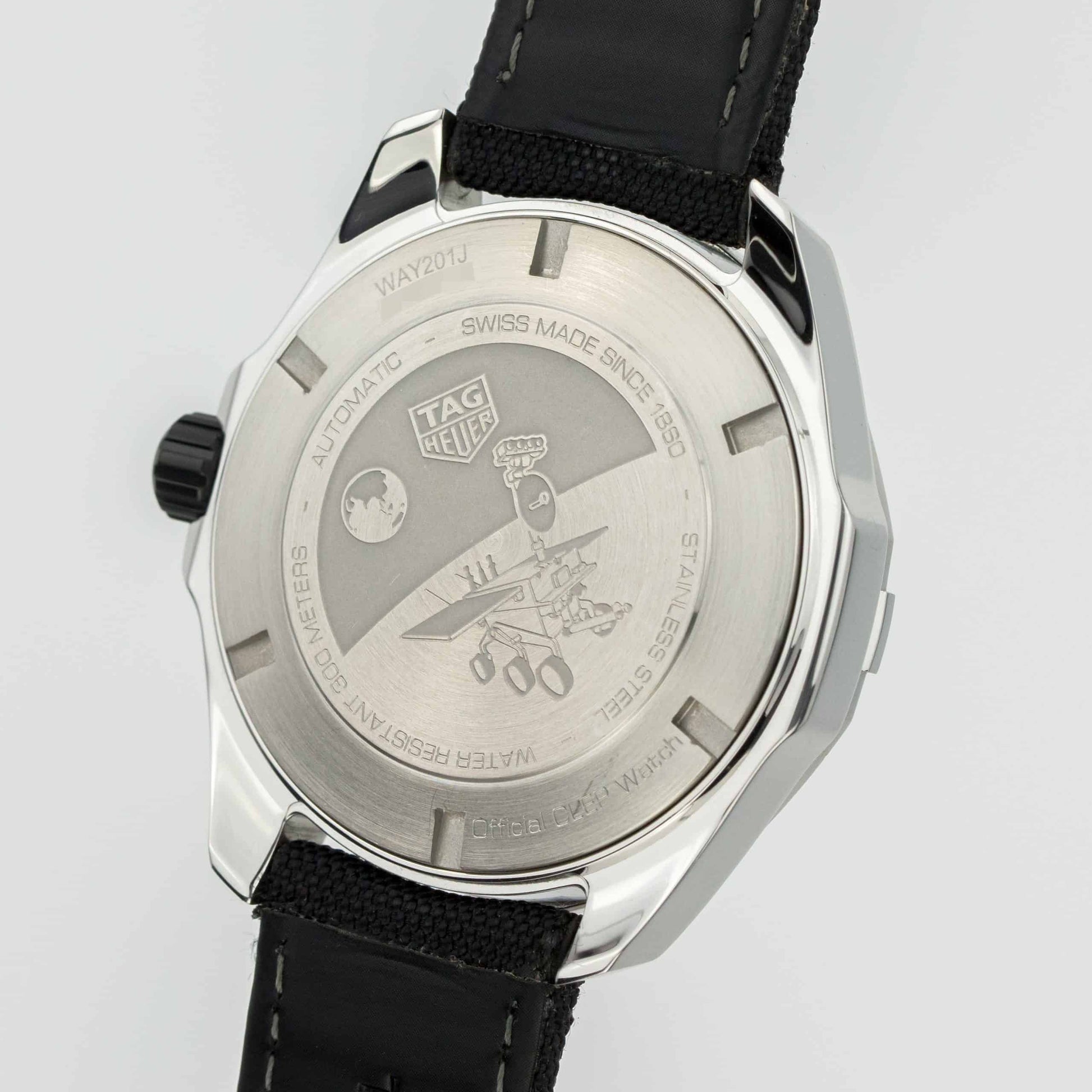  Shop Authentic Tag Heuer Aquaracer Moon Black Dial Watch for Men - WAY201J.FC6370 - Luxxuri