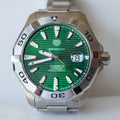  Shop Authentic Tag Heuer Aquaracer Green Dial Watch for Men - WAY2015.BA0927 - Luxxuri