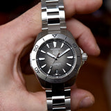  Shop Authentic Tag Heuer Aquaracer Professional 200 Automatic Black Dial Silver Steel Strap Watch for Men - WBP2110.BA0627 - Luxxuri
