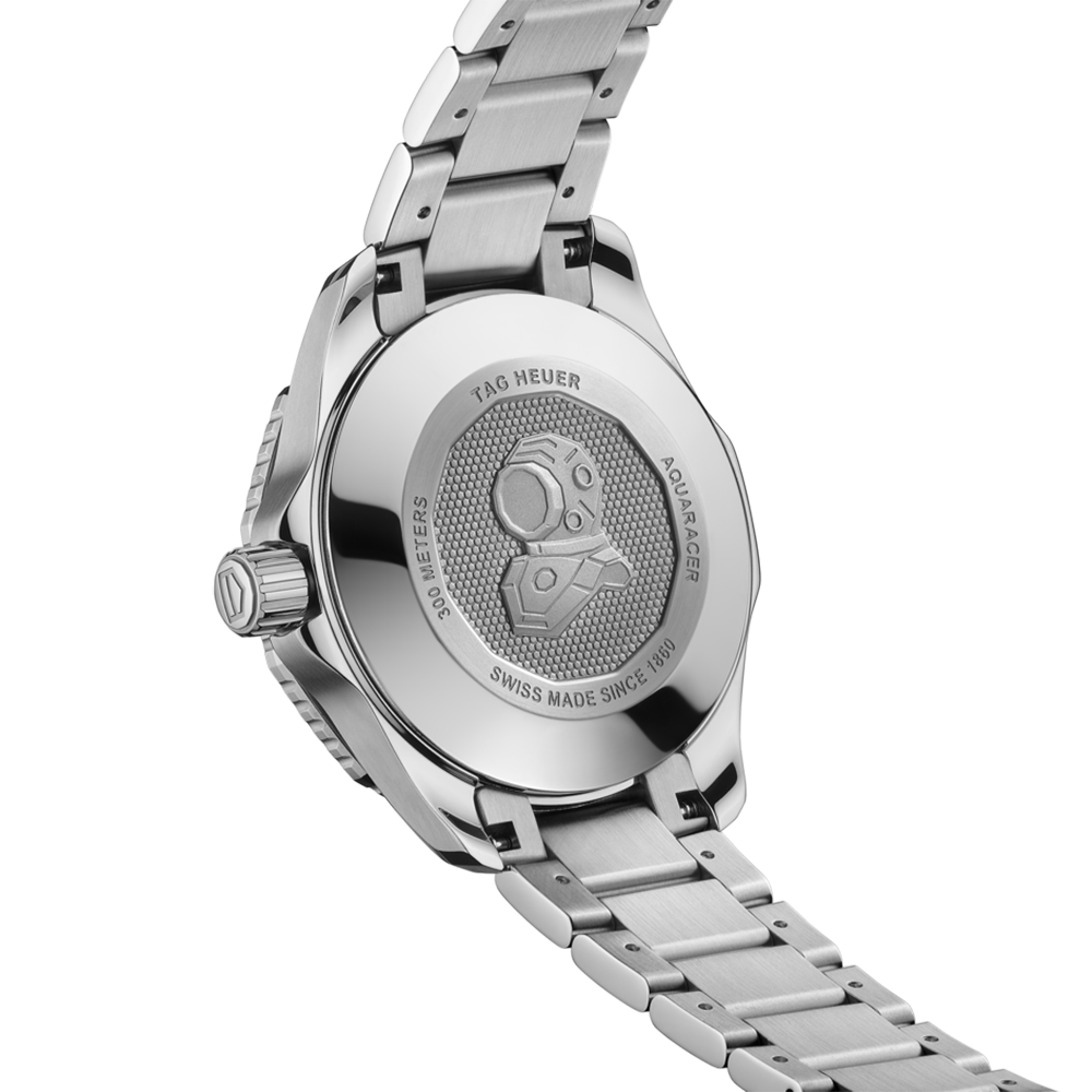  Shop Authentic Tag Heuer Aquaracer Professional 200 Quartz Black Dial Silver Steel Strap Watch for Women - WBP1410.BA0622 - Luxxuri