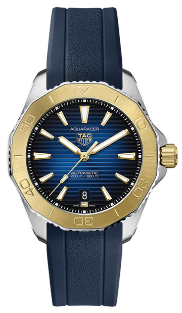  Shop Authentic Tag Heuer Aquaracer Professional 200 Automatic Blue Dial Blue Rubber Strap Watch for Men - WBP2150.FT6210 - Luxxuri