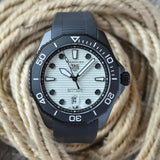  Shop Authentic Tag Heuer Aquaracer Professional 300 Automatic White Dial Black Rubber Strap Watch for Men - WBP201D.FT6197 - Luxxuri