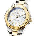  Shop Authentic Tag Heuer Aquaracer Silver Dial Two Tone Steel Strap Watch for Women - WBD1120.BB0930 - Luxxuri