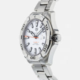  Shop Authentic Tag Heuer Aquaracer White Dial Watch for Men - WAY2013.BA0927 - Luxxuri