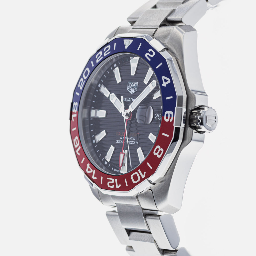  Shop Authentic Tag Heuer Aquaracer Pepsi Black Dial Watch for Men - WAY201F.BA0927 - Luxxuri