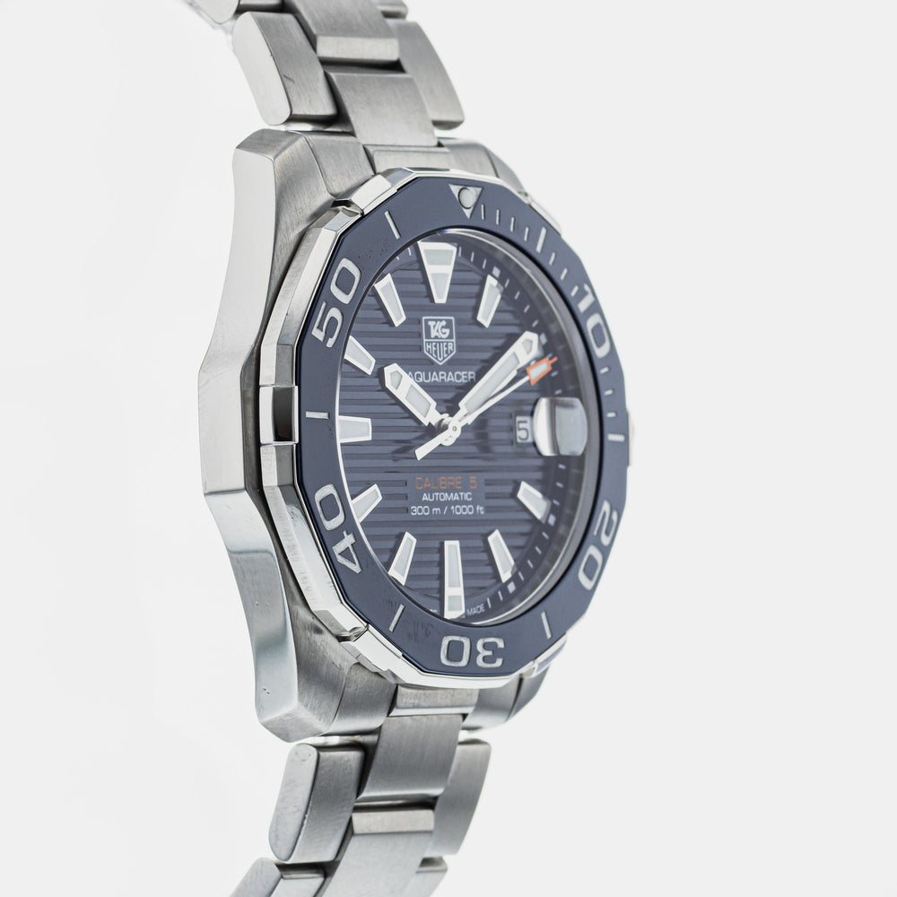  Shop Authentic Tag Heuer Aquaracer Blue Dial Watch for Men - WAY211C.BA0928 - Luxxuri