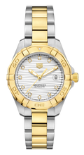  Shop Authentic Tag Heuer Aquaracer Automatic Diamonds Silver Dial Two Tone Steel Strap Watch for Women - WBD2321.BB0320 - Luxxuri