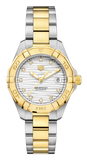  Shop Authentic Tag Heuer Aquaracer Automatic Diamonds Silver Dial Two Tone Steel Strap Watch for Women - WBD2321.BB0320 - Luxxuri