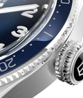 Tag Heuer Autavia Calibre 5 Automatic Blue Dial Brown Leather Strap Watch for Men - WBE5116.FC8266