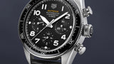  Shop Authentic Tag Heuer Autavia Chronometer Flyback Automatic Chronograph Black Dial Black Leather Strap Watch for Men - CBE511A.FC8279 - Luxxuri