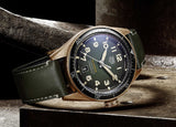  Shop Authentic Tag Heuer Autavia Calibre 5 Automatic Olive Green Dial Green Leather Strap Watch for Men - WBE5190.FC8268 - Luxxuri