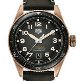  Shop Authentic Tag Heuer Autavia Calibre 5 Automatic Olive Green Dial Green Leather Strap Watch for Men - WBE5190.FC8268 - Luxxuri