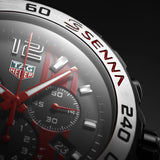  Shop Authentic Tag Heuer Formula 1 Ayrton Senna Limited Edition Black Dial Two Tone Rubber Strap Watch for Men - CAZ1019.FT8027 - Luxxuri