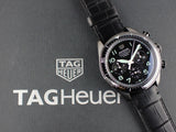  Shop Authentic Tag Heuer Autavia Chronometer Flyback Chronograph Black Dial Black Leather Strap Watch for Men - CBE511C.FC8280 - Luxxuri