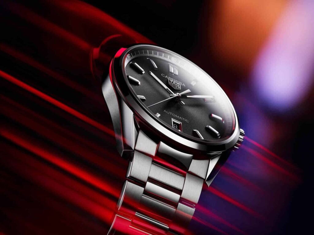  Shop Authentic Tag Heuer Carrera Black Dial Silver Steel Strap Watch for Men - WBN2113.BA0639 - Luxxuri