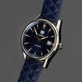  Shop Authentic Tag Heuer Carrera Quartz Blue Dial Blue Calfskin Leather Strap Watch for Women - WAR1112.FC6391 - Luxxuri