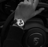  Shop Authentic Tag Heuer Carrera Chronograph 60th Anniversary Silver Dial Black Leather Strap Watch for Men - CBK221H.FC8317 - Luxxuri