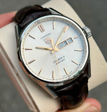  Shop Authentic Tag Heuer Carrera White Dial Watch for Men - WAR201D.FC6291 - Luxxuri