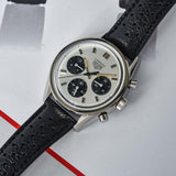  Shop Authentic Tag Heuer Carrera Chronograph 60th Anniversary Silver Dial Black Leather Strap Watch for Men - CBK221H.FC8317 - Luxxuri