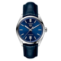  Shop Authentic Tag Heuer Carrera Date Blue Dial Blue Leather Strap Watch for Men - WBN2112.FC6504 - Luxxuri