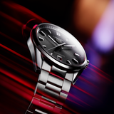  Shop Authentic Tag Heuer Carrera Day Date Automatic Black Dial Silver Steel Strap Watch for Men - WBN2010.BA0640 - Luxxuri