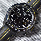  Shop Authentic Tag Heuer Carrera x Porsche Automatic Chronograph Black Dial Black Nylon Strap Watch for Men - CBN2A1H.FC6512 - Luxxuri