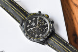  Shop Authentic Tag Heuer Carrera x Porsche Automatic Chronograph Black Dial Black Nylon Strap Watch for Men - CBN2A1H.FC6512 - Luxxuri
