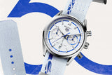  Shop Authentic Tag Heuer Carrera Porsche RS 2.7 Automatic Chronograph White Dial White Nylon Strap Watch for Men - CBN2016.EB0275 - Luxxuri