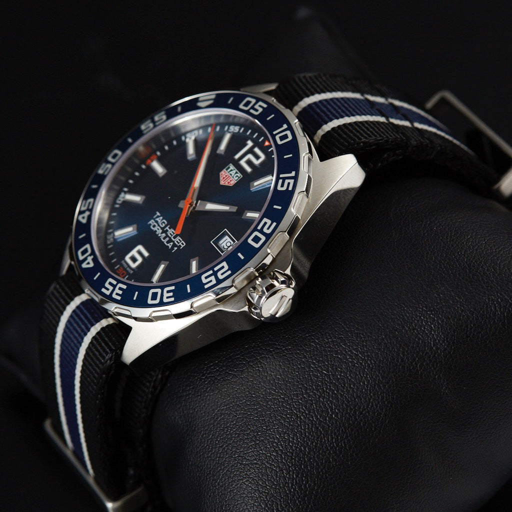  Shop Authentic Tag Heuer Formula 1 Blue Dial Watch for Men - WAZ1010.FC8197 - Luxxuri