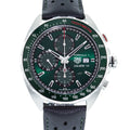  Shop Authentic Tag Heuer Formula 1 Calibre 16 Automatic Chronograph Green Dial Black Leather Strap Watch for Men - CAZ2016.FC6473 - Luxxuri
