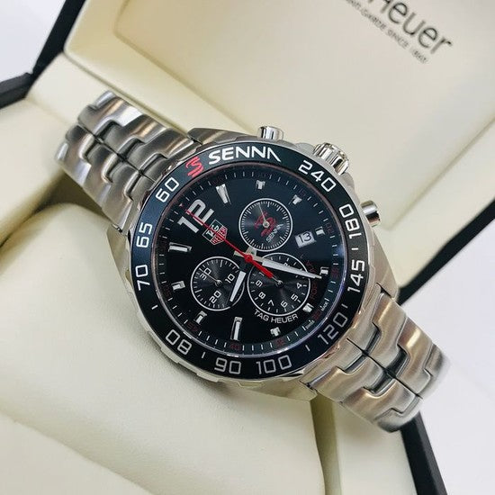 Shop Authentic Tag Heuer Senna Black Dial Watch for Men - CAZ1015.BA0883 - Luxxuri