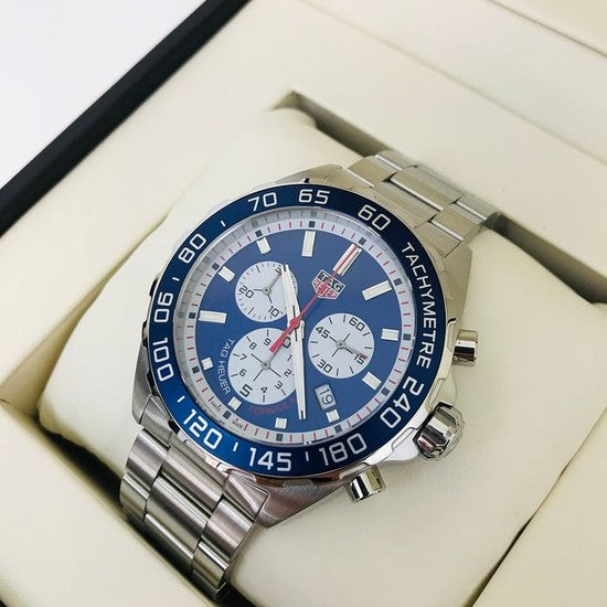  Shop Authentic Tag Heuer Formula 1 Blue Dial Silver Steel Strap Watch for Men - CAZ1018BA0842 - Luxxuri
