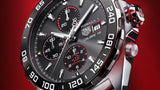  Shop Authentic Tag Heuer Formula 1 Chronograph Senna Grey Dial Silver Steel Strap Watch for Men - CAZ201D.BA0633 - Luxxuri