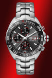  Shop Authentic Tag Heuer Formula 1 Chronograph Senna Grey Dial Silver Steel Strap Watch for Men - CAZ201D.BA0633 - Luxxuri