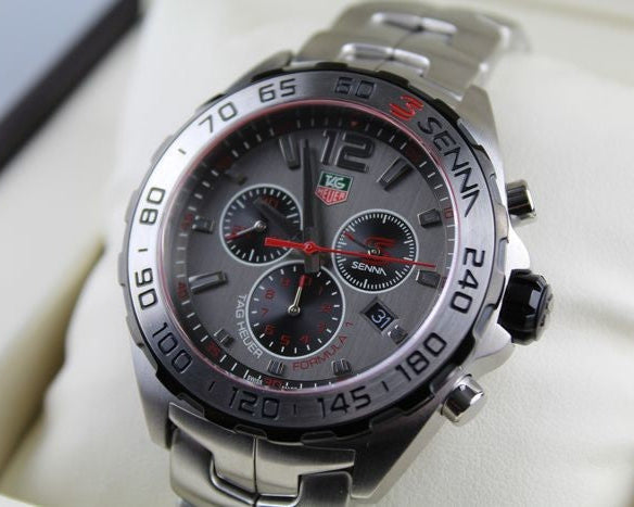  Shop Authentic Tag Heuer Formula 1 Special Edition Chronograph Grey Dial Silver Steel Strap Watch for Men - CAZ1012.BA0883 - Luxxuri