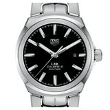  Shop Authentic Tag Heuer Link Quartz Black Dial Silver Steel Strap Watch for Women - WBC2110.BA0603 - Luxxuri