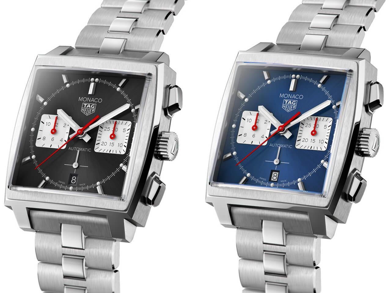  Shop Authentic Tag Heuer Monaco Automatic Chronograph Black Dial Silver Steel Strap Watch for Men - CBL2113.BA0644 - Luxxuri