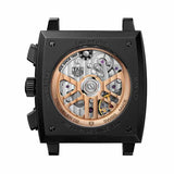  Shop Authentic Tag Heuer Monaco Automatic Chronograph Black Dial Black Leather Strap Watch for Men - CBL2180.FC6497 - Luxxuri