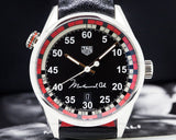  Shop Authentic Tag Heuer Carrera Muhammad Ali Calibre 5 Black Dial Black Leather Strap Watch for Men - WAR2A11.FC6337 - Luxxuri