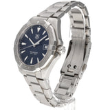  Shop Authentic Tag Heuer Aquaracer Quartz Blue Dial Silver Steel Strap Watch for Men - WAY1112.BA0928 - Luxxuri